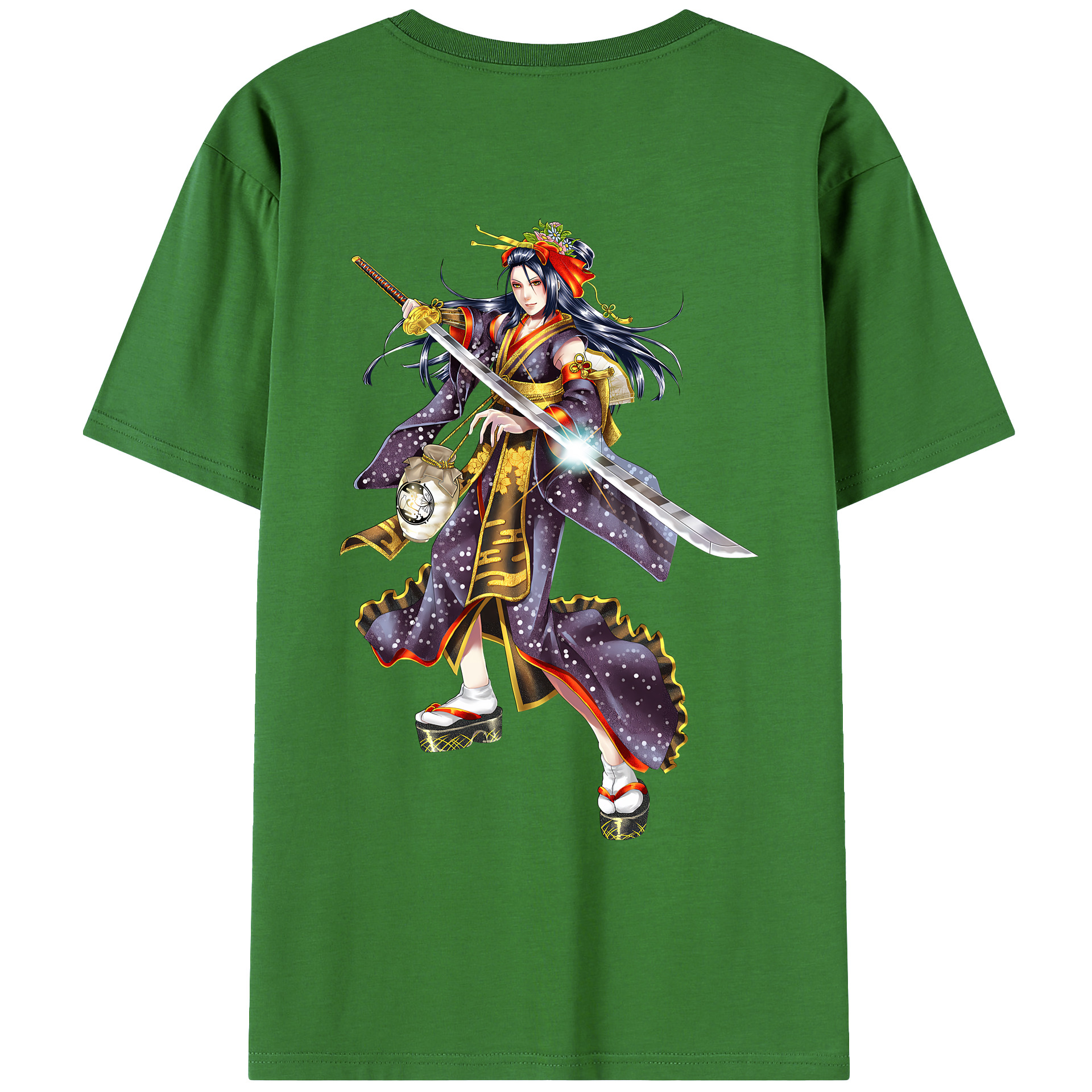 （画像用） 刀剣乱舞 Touken Ranbu レディース半袖Tシャツ(バックプリント)